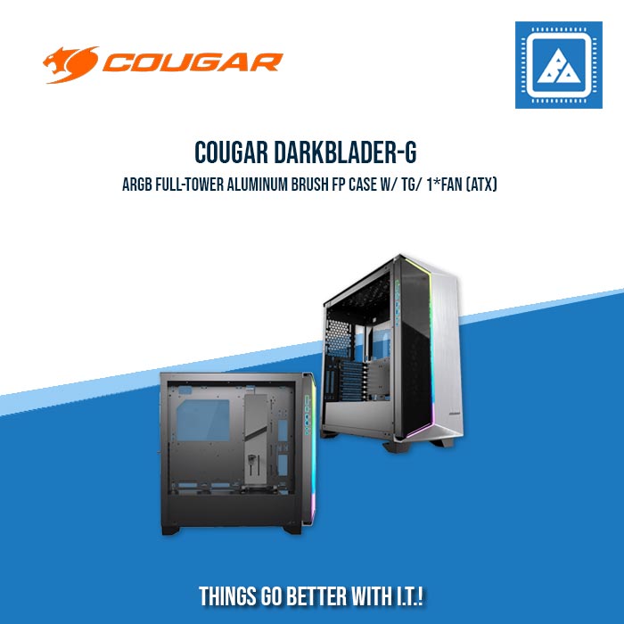 COUGAR DARK BLADER-G RGB FULLTOWER TEMPERED GLASS COUGAR DARK BLADER-G RGB FULLTOWER TEMPERED GLASS